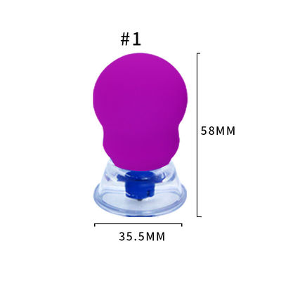 Blue/Pink Silicone Magnetic Vacuum Cupping Set Vacuum Hijama Cupping Therapy Set Pressão Negativa Cupping Kit 20pcs