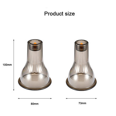 Conjunto de vasos de vácuo de plástico para reabilitação física Ferramentas de raspagem de Gua Sha e Kit de terapia de vasos de pressão negativa