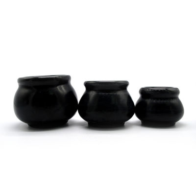 Medicina de vácuo Bian Stone Gua Sha Cupping Set 3 xícaras 40/50/60mm