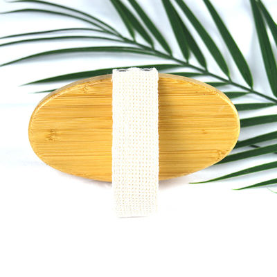 Manopla de madeira natural Borboleta de javali Esfoliante de pele Banho de bambu Escova de banho Escova de secagem corporal Escova corporal Escova para limpeza profunda
