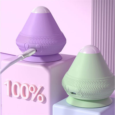 Temperatura ajustável bola de massagem da fáscia adsorção elétrica ferramenta de massagem de silicone para o corpo massagista de compressão quente