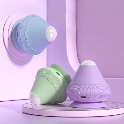 Temperatura ajustável bola de massagem da fáscia adsorção elétrica ferramenta de massagem de silicone para o corpo massagista de compressão quente