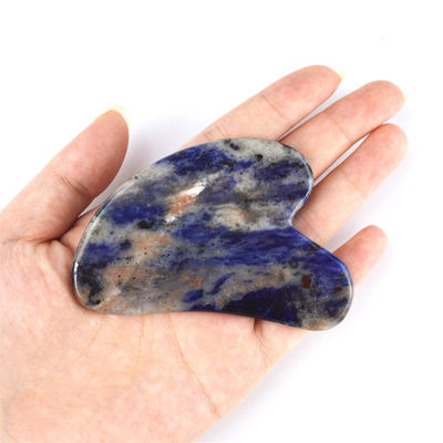 75*50mm Rose Quartz Jade Bian pedra Esculptor Coração Gua Sha Face ferramenta de escultura para pescoço costas ombro massagem anti-envelhecimento