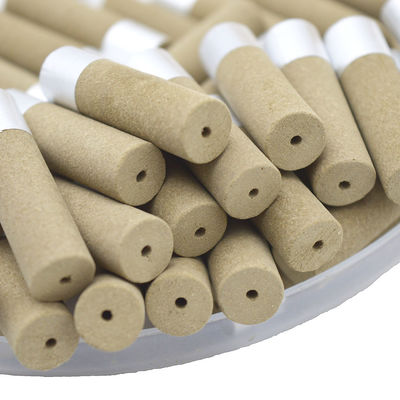 Mini terapia de moxibustião tira de moxibustião com aparelho de medicina e folha de moxa 18 * 30mm