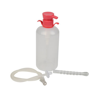 300 ml/ 600 ml Kit de duche de limpeza vaginal em PVC PP PE para cuidados e limpeza diários repetidos