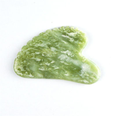 2024 Chegadas Forma de Coração Natural Xiuyan Jade Gua Sha Scraping Board A Última Ferramenta de Massagem para Relaxamento de Todo o Corpo