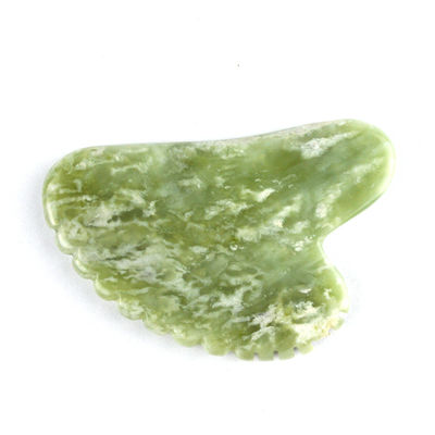 2024 Chegadas Forma de Coração Natural Xiuyan Jade Gua Sha Scraping Board A Última Ferramenta de Massagem para Relaxamento de Todo o Corpo