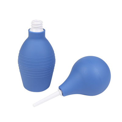 PVC azul Enema Bulb Duche Seringa Colônica Limpeza Kit Médico para Duche Anal Duche Vaginal Homens Mulheres