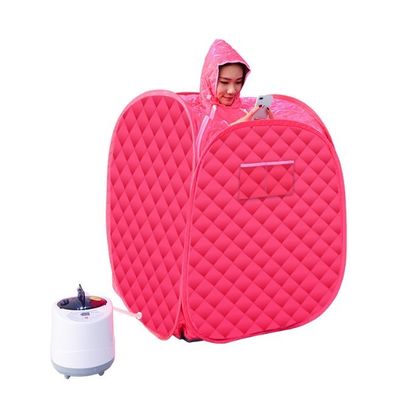 Beleza e relaxamento em casa Mini Sauna pessoal portátil com gerador de vapor de sauna elétrica