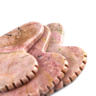 Massagista Facial 2024 Forma de Coração Jade Gua Sha Ferramenta para Auto Cuidados da Pele e Massagista Manual