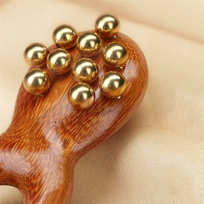 Manual Meridian Dredging Copper Facial Gua Sha Massage Tool para elevação de beleza facial e aperto da pele dos olhos