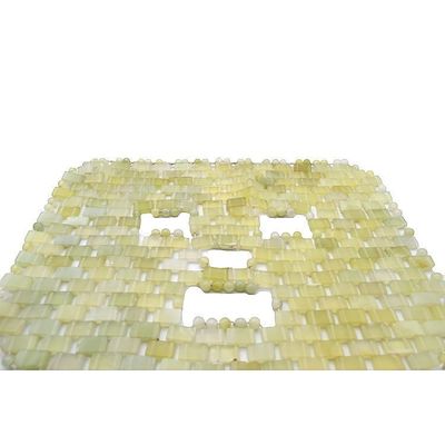 Massajador Facial Natural Anti-Aging Xiuyan Jade Eye Mask Jade Stone Facial Mask Jade Mascaras de Sono Jade Facial Skin Care Tool