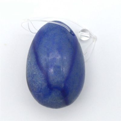 Ovos de massagem Yoni Aventurine Azul Estilo de arte popular para mulheres Conjunto de fortalecimento de Kegel