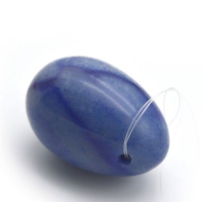 Ovos de massagem Yoni Aventurine Azul Estilo de arte popular para mulheres Conjunto de fortalecimento de Kegel