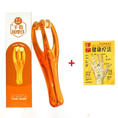 Massagem de dedos Roller Tipo Massagem articular Para alívio da dor Gua Sha Dedo fino de alívio da mão Ácido de tigre Boca de acupuntura Clipe de massagem