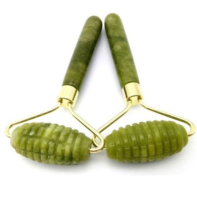 Melhore sua rotina de cuidados com Xiuyan Jade Single Head Spiked Facial Massage Jade Roller