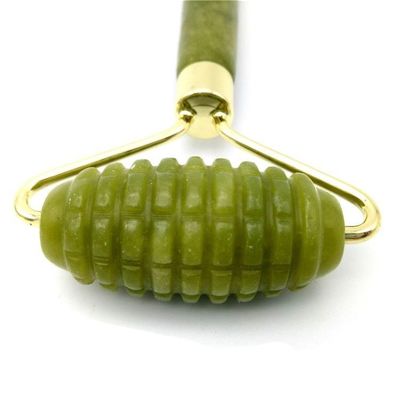 Melhore sua rotina de cuidados com Xiuyan Jade Single Head Spiked Facial Massage Jade Roller