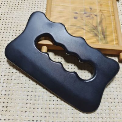 Tabela de Gua Sha de Pedra Bian de mão A ferramenta de massagem perfeita para a saúde do corpo