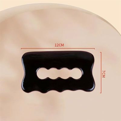 Tabela de Gua Sha de Pedra Bian de mão A ferramenta de massagem perfeita para a saúde do corpo