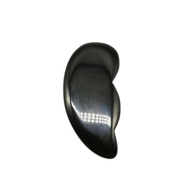 Massagem facial e raspagem corporal 9.5*5*0.5 com pedra Gua Sha Obsidiana Negra