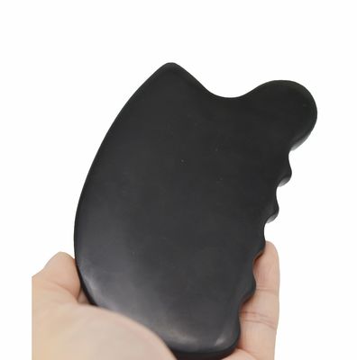 Pedra Bian Prata Pura Natural Gua Sha Tabela Massagem Facial Cosmética Lift Apertar a Pele Todo o Corpo Massagista Facial