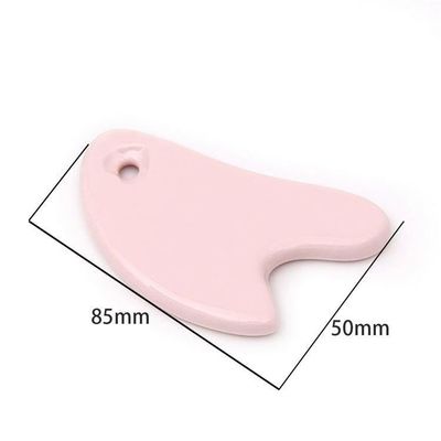 Ferramenta de massagem corporal Cerâmica Facial Gua Sha Board para tratamento facial de cuidados com a pele e acupuntura