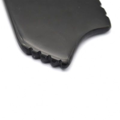 Black Bian Stone Gua Sha Escrava Massager Tool Set para corpo natural e desempenho