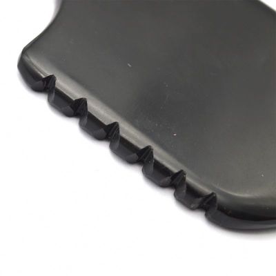 Black Bian Stone Gua Sha Escrava Massager Tool Set para corpo natural e desempenho