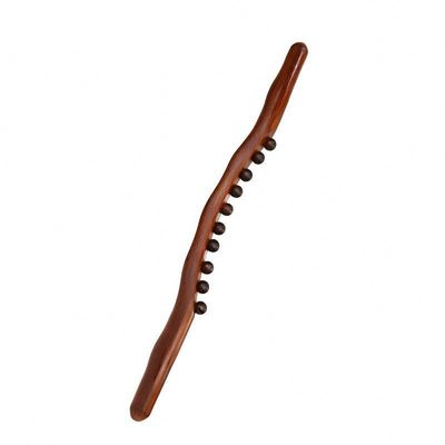 400g/pc Carbonizado Madeira de Faixa Corpo Meridiano Dredging Massage Stick Madeira Gua Sha raspando Massagem Ferramenta