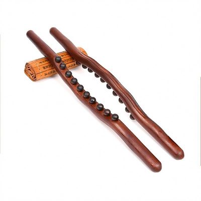 400g/pc Carbonizado Madeira de Faixa Corpo Meridiano Dredging Massage Stick Madeira Gua Sha raspando Massagem Ferramenta