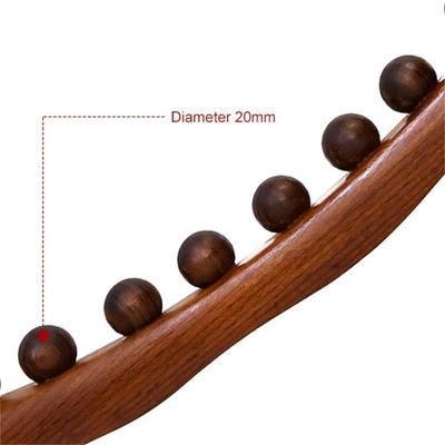 400g/pc Carbonizado Madeira de Faixa Corpo Meridiano Dredging Massage Stick Madeira Gua Sha raspando Massagem Ferramenta