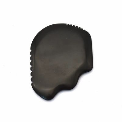 Massagista de estilo chinês 2024 Pedra Bian Negra Facial Jade Guasha Gua Sha Escrava Massagem Ferramenta para acupuntura SPA