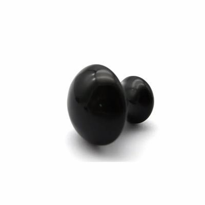 Natural Negro Obsidiana Cogumelo Gua Sha Estética Pedra de Massagem para Cuidado do Rosto e Corpo Acessórios Essenciais
