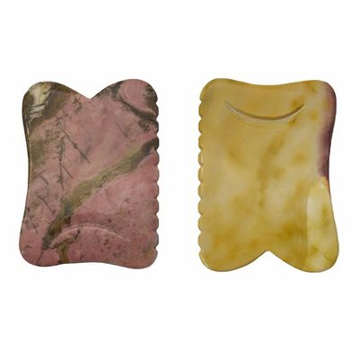 Ferramentas de massagem corporal de estilo chinês Mookaite Para beleza Guasha Pedra de raspagem de rosto Gua Sha Pedra de Massagem de Ferramenta de Massagem de Terapia