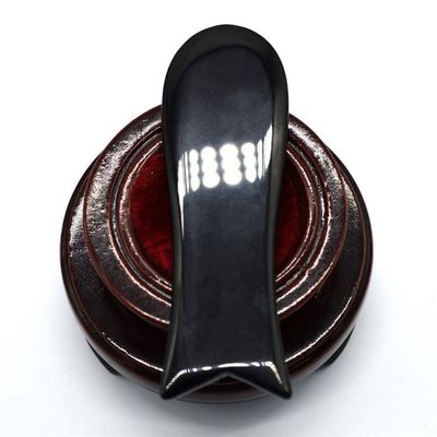 Obsidiana em forma de peixe Gua Sha Escrava ferramentas de massagem para logotipo personalizado Rosto e corpo Fonte de alimentação plug-in