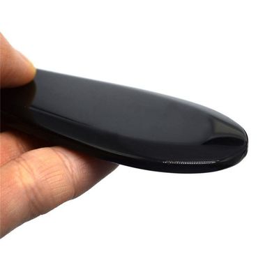 Obsidiana em forma de peixe Gua Sha Escrava ferramentas de massagem para logotipo personalizado Rosto e corpo Fonte de alimentação plug-in