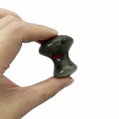 2024 Pedra de sangue Pedra de jade Guasha Fungo Pedra de massagem Gua Sha Face Tool A solução perfeita para reduzir linhas finas