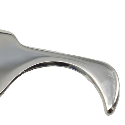 Massagista S em forma de aço inoxidável Gua Sha Board para Meridiano traseiro raspando ferramenta de massagem