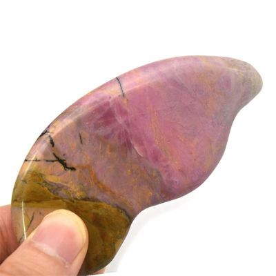 Massagem de Saúde do Corpo Essential Natural Rhodochrosite Gua Sha Escrava Massagista para Função de Saúde