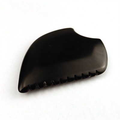 Ferramenta de Acupuntura Facial Gua Sha Bian Pedra para Massagem de Ponto de Cabeça e Massagem Facial