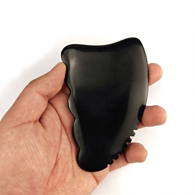 Fisioterapia por infravermelho Bian Stone Gua Sha Scraping Massage Tool para melhorar a circulação e desintoxicação