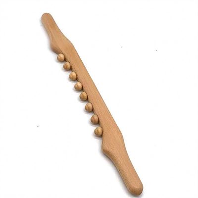 Gua Sha de madeira de raspagem de massagem bastão para todo o corpo mobilização de tecidos moles e Meridian Dredging Massage Tool