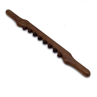 Gua Sha de madeira de raspagem de massagem bastão para todo o corpo mobilização de tecidos moles e Meridian Dredging Massage Tool