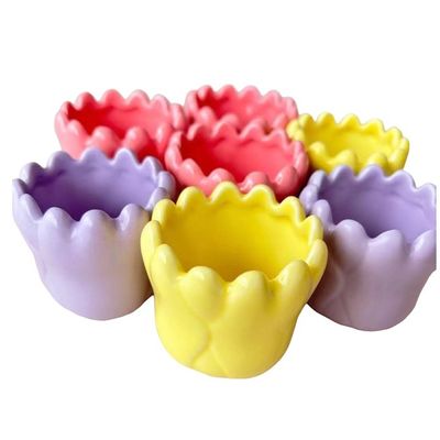 2024 Forma de flor púrpura Cerâmica chinesa Gua Sha Escrava Massagista Massagem corporal Equipamento de massagem para cuidados de saúde e relaxamento
