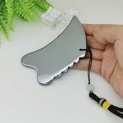 Tabela de raspagem portátil personalizada de Gua Sha Plate para raspagem e ferramentas de massagem facial