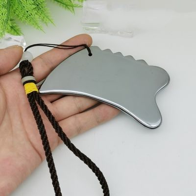 Tabela de raspagem portátil personalizada de Gua Sha Plate para raspagem e ferramentas de massagem facial