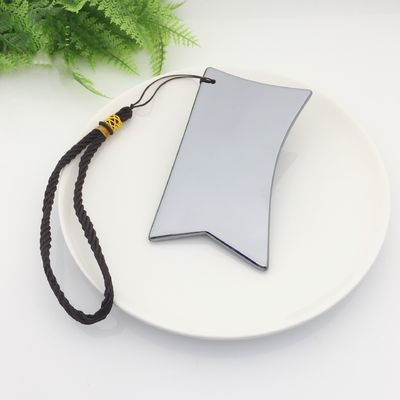 Terahertz Plate Scraping Massage Tool Gua Sha Guasha Board Para Massageador de Corpo de costas com logotipo personalizado e prata