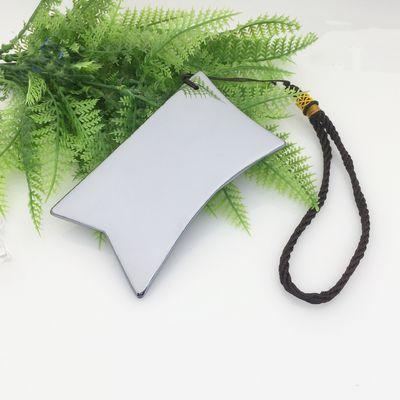 Terahertz Plate Scraping Massage Tool Gua Sha Guasha Board Para Massageador de Corpo de costas com logotipo personalizado e prata