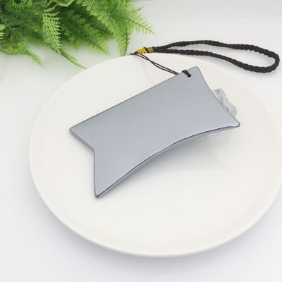 Terahertz Plate Scraping Massage Tool Gua Sha Guasha Board Para Massageador de Corpo de costas com logotipo personalizado e prata