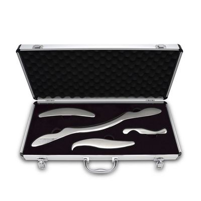 Máquina de massagem Gua Sha de aço inoxidável Certificado ISO9001 Ferramenta Iastm para fisioterapia miofascial
